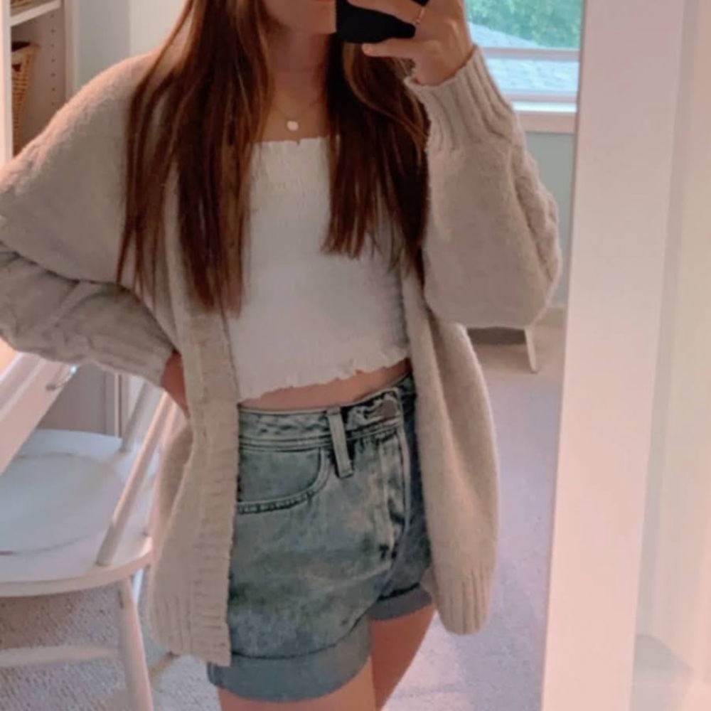 Knit Hollister Cardigan Sweater